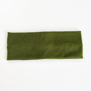 Solid Color Elastic Knitted Headband Athleisure