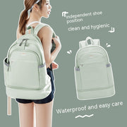 Gym Bag Women's Dry Wet Separation Waterproof Buggy Bag Swimming Sport Climbing Travel Backpack Shoe Warehouse Travel Backpack