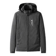 Athleisure Stand-up Collar And Hooded Padded Cotton Jacket