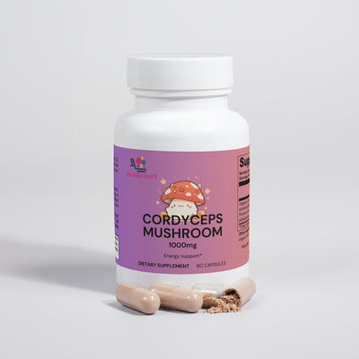 Premium Cordyceps Mushroom Immune Boost, Energy, And Recovery Support